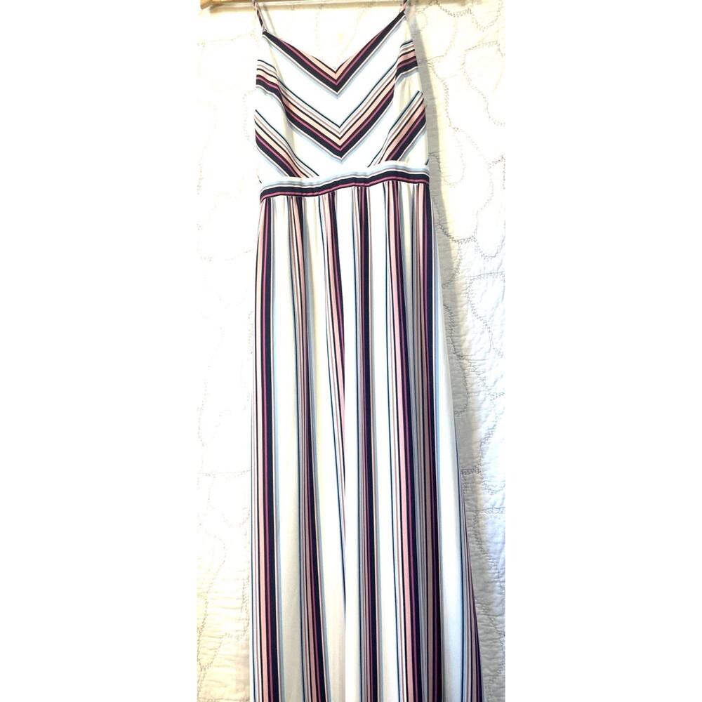 Chanler Henry Womens XS Straight Striped Sleeveless Dress. NWt $110